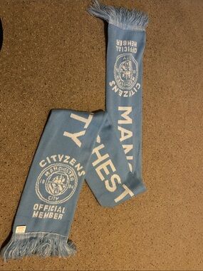 Manchester City Light Blue Supporters Scarf